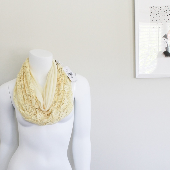 Yellow Infinity Scarf - Picture 4 of 8